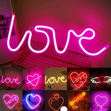 Love Heart Neon Signs LED