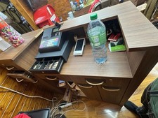  Reception for barber shop or hair salon 130 -side long ..120 height -50 width