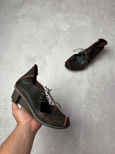 Trippen dark olive - olive, brown