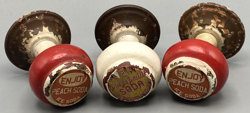 Wood metal soda fountain - 3, x