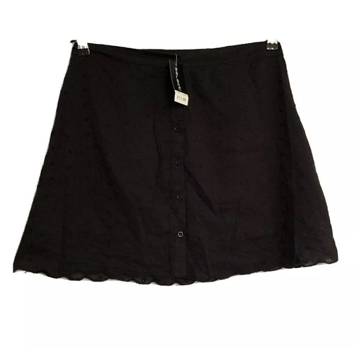 Select black broderie anglaise - black,
