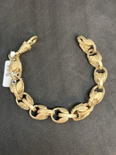 925 Silver (Gold Plated) Tulip Bracelet 29.5g