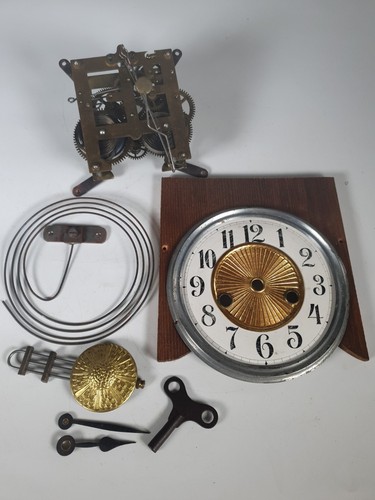 Antique mantel clock - mantel,