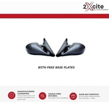 BMW E36 3 Series 4 Door Saloon Carbon Effect M3 Manual Pair Door Wing Mirrors