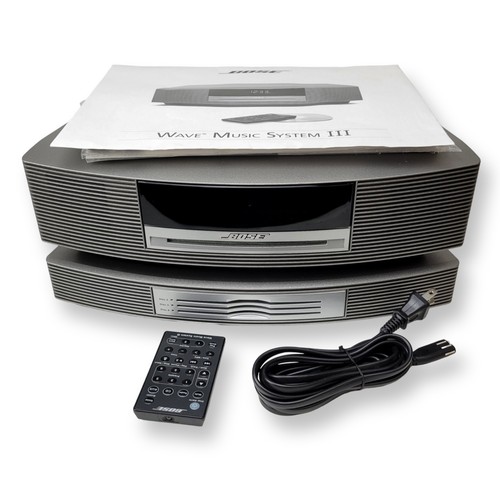 Bose wave music system - iii, cd
