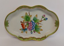 HEREND PORCELAIN PIN TRAY