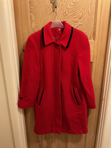 Red wool winter - winter, with