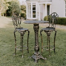 Antique Gold Rosebud Two