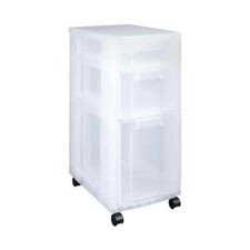 Clear Plastic Storage Tower 3