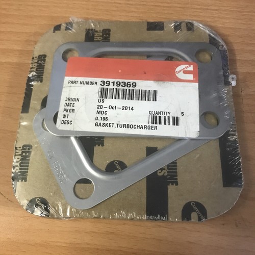 Cummins turbo charger gasket