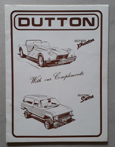 Dutton phaeton sierra - phaeton, &