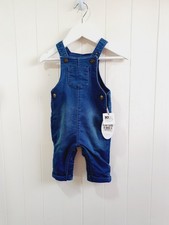 TU Boys Blue Denim Dungarees