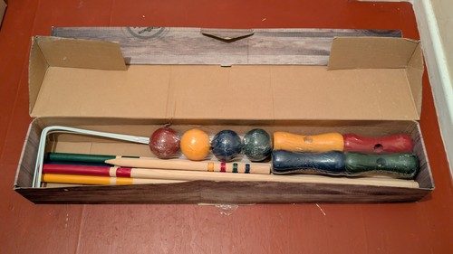 Vintage garden croquet - garden, from