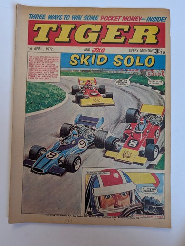 Tiger and jag comic 1st - tiger, april