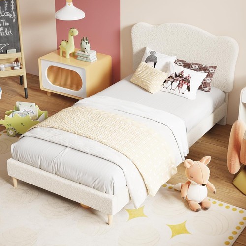 Single bed frame velvet - bed,