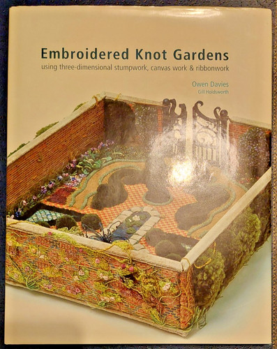 Embroidered knot gardens - embroidered,