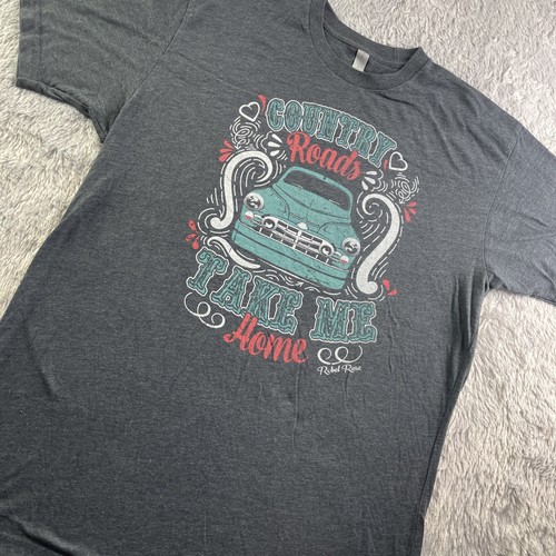 Rebel rose shirt mens large - mens,