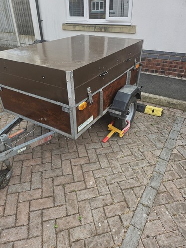 Camping box trailer - camping,