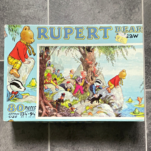 Rupert bear piece - rupert,
