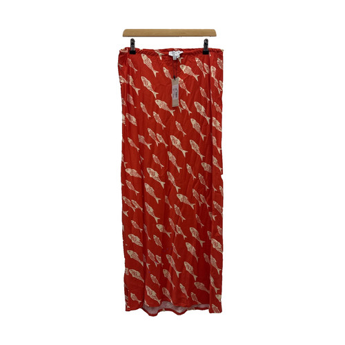 Never fully dressed red orange - never,
