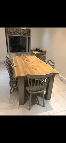 Dining table chairs - table, &