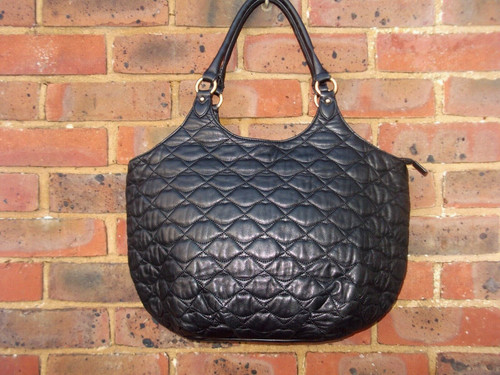 Lulu guinness black leather - guinness,