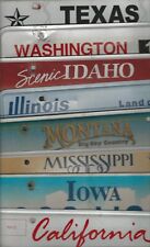 SET OF 6  AMERICAN LICENSE LICENCE NUMBER PLATES, You Choose, #Pick6 PLEASE READ