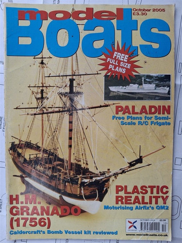 Model boats plan - plan, by