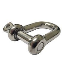 Stainless steel A4 shackle bow hex dee d 316 marine grade 5mm 6mm 8mm 10mm 12mm