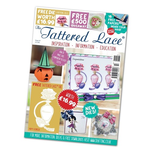 Tattered lace magazine issue - magazine,