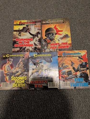 Commando comics job - comics, lot
