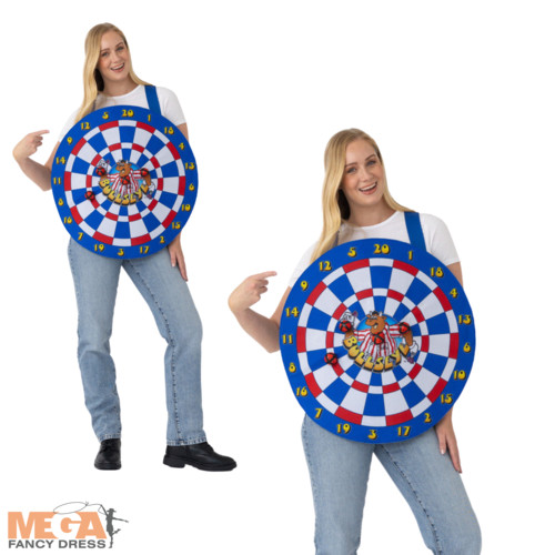 Dartboard adults fancy dress - dartboard,