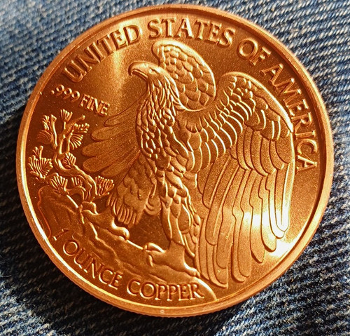 999 fine copper round - copper,