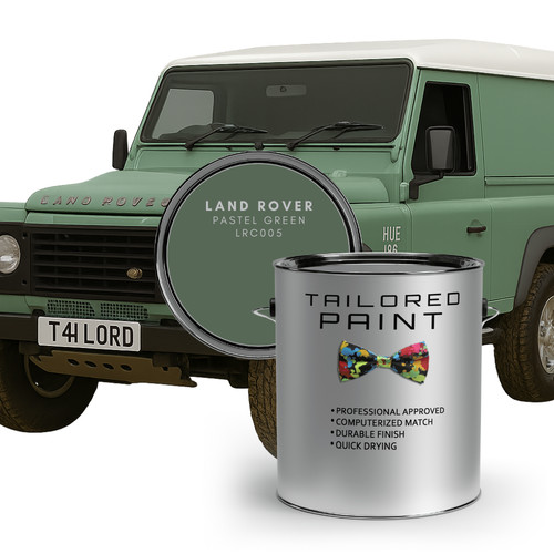 Land rover pastel - pastel, green