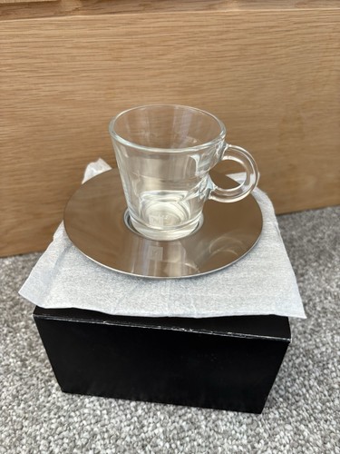 Nespresso glass cup and - -,
