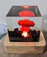 Mushroom Cloud Lamp - Atomic