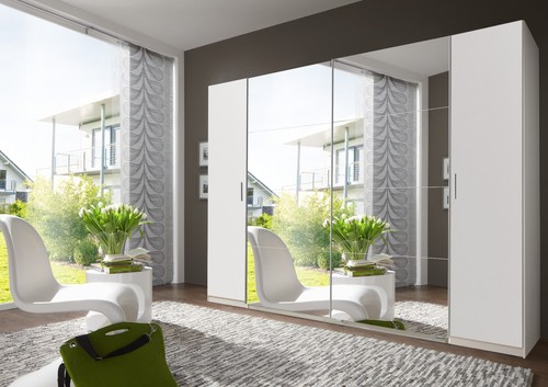 Lotto white door - white, sliding