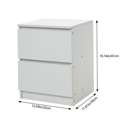 Wooden bedside table cabinets - bedside,
