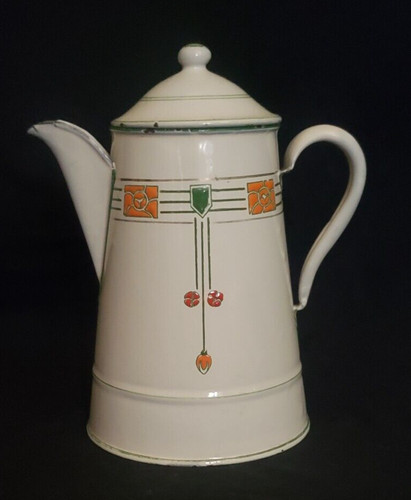 Vintage european enameled ware - enameled,