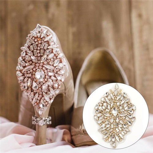 Iron sew crystal applique - sew,