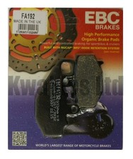 Fits: Kawasaki ZX6R G1-G2 1998-1999 Pair of EBC Rear Brake Pads FA192