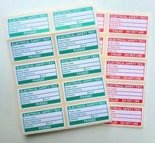 PAT Test Stickers PAT Testing Labels. 50 x25mm. PAT Test Labels. Appliance Test