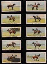 Boguslavsky - 'Winners on The Turf (Small, Sans Serif)' - (1925) - Complete Set