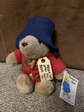 Eden Toys Paddington Bear Traditional Teddy Vintage Collectable 10”  With Tags
