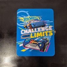 Theo Klein 2883 Hot Wheels 18 Storage Case Embossed Metal 