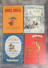 Vtg Books 4 Childrens HC Fire
