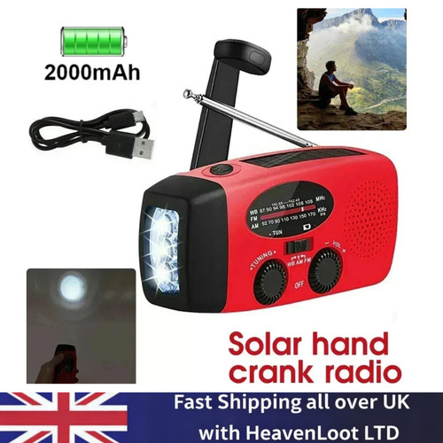 Hand crank dynamo wind - wind, up