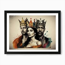Abstract Kings And Queens Art