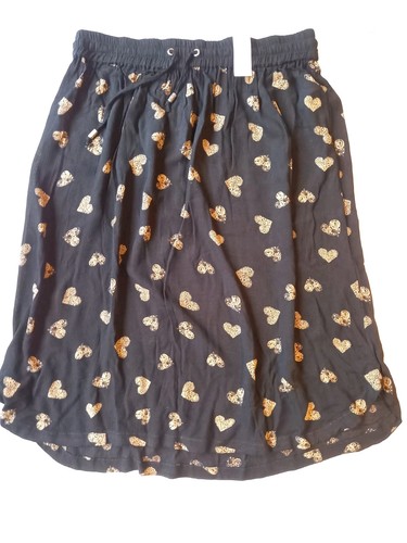 Evans black skirt size new - black,