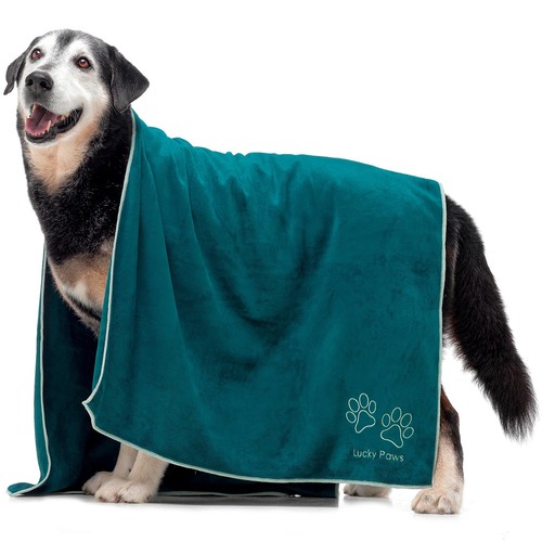 Lucky paws dog - paws®, towel